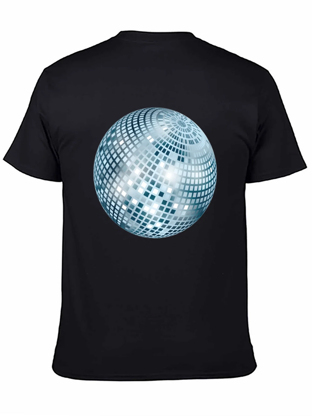 Disco Ball Graphic Black T-Shirt product image 4