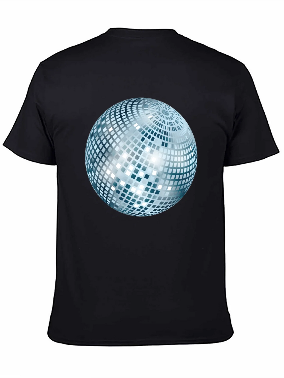 Disco Ball Graphic Black T-Shirt product image 4