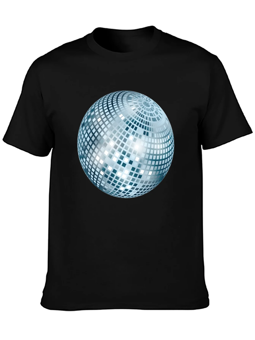 Disco Ball Graphic Black T-Shirt product image 3