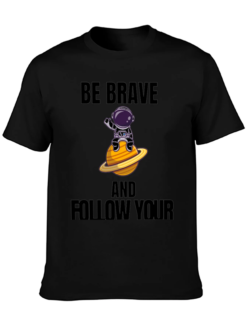 Be Brave Astronaut Graphic T-Shirt product image 3