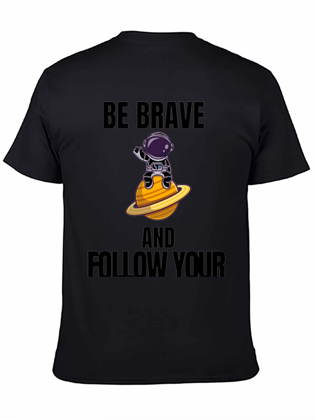Be Brave Astronaut Graphic T-Shirt product image 4