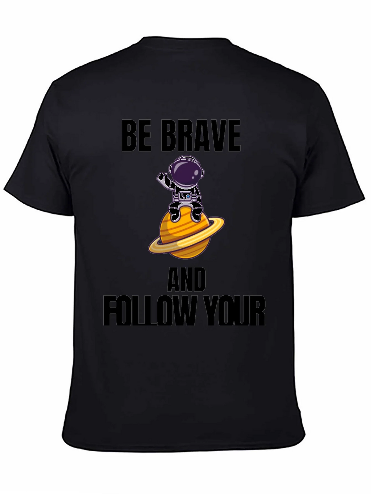 Be Brave Astronaut Graphic T-Shirt product image 4