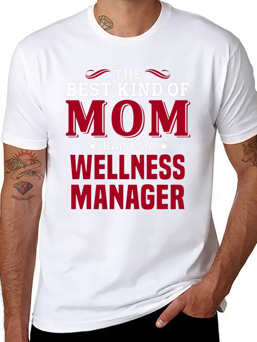 Best Kind of Mom Wellness Manager T-Shirt product image 7