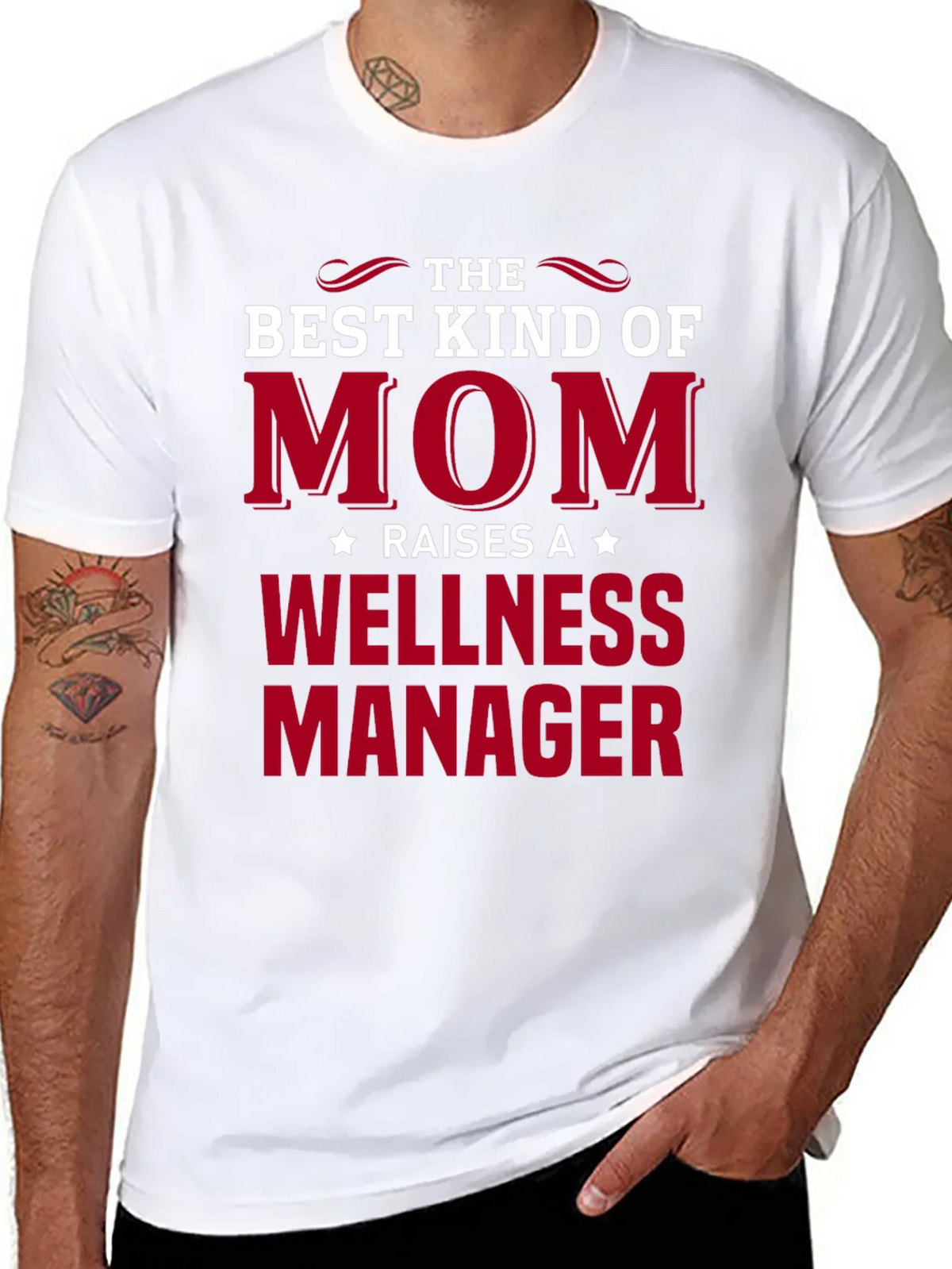 Best Kind of Mom Wellness Manager T-Shirt product image 7