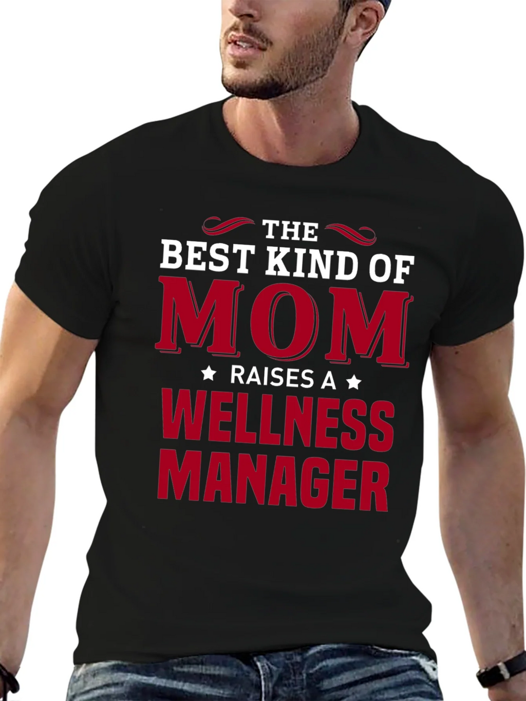 Best Kind of Mom Wellness Manager T-Shirt product image 6