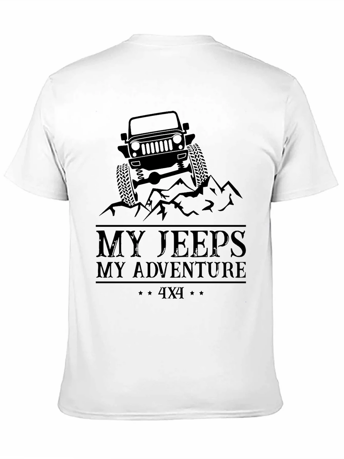 My Jeeps My Adventure Black T-Shirt product image 10