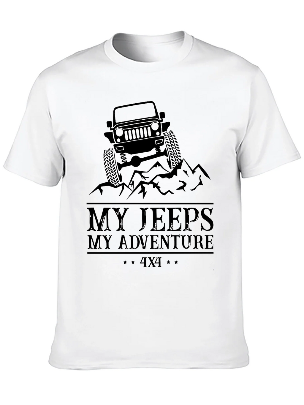 My Jeeps My Adventure Black T-Shirt product image 9