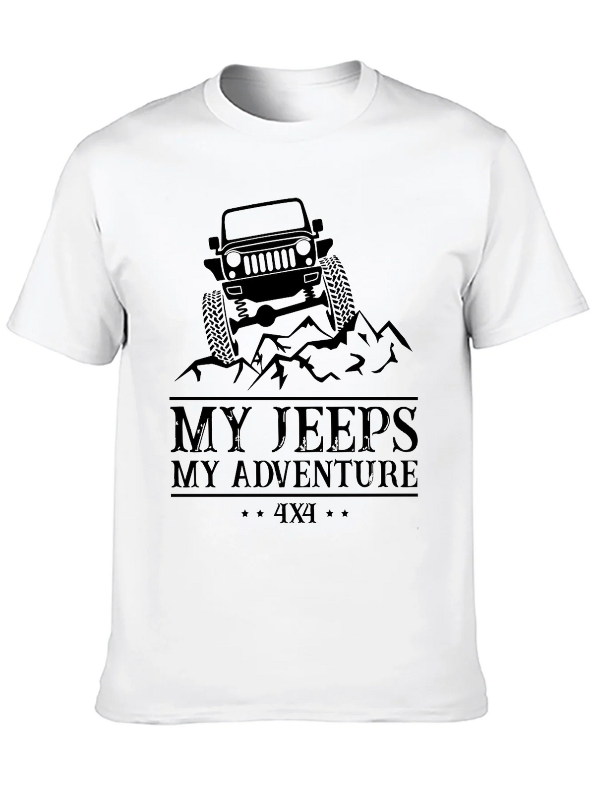 My Jeeps My Adventure Black T-Shirt product image 9