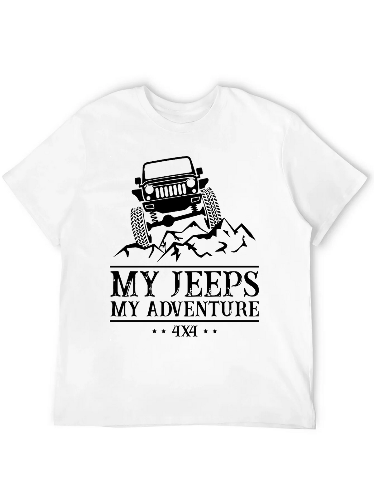 My Jeeps My Adventure Black T-Shirt product image 11