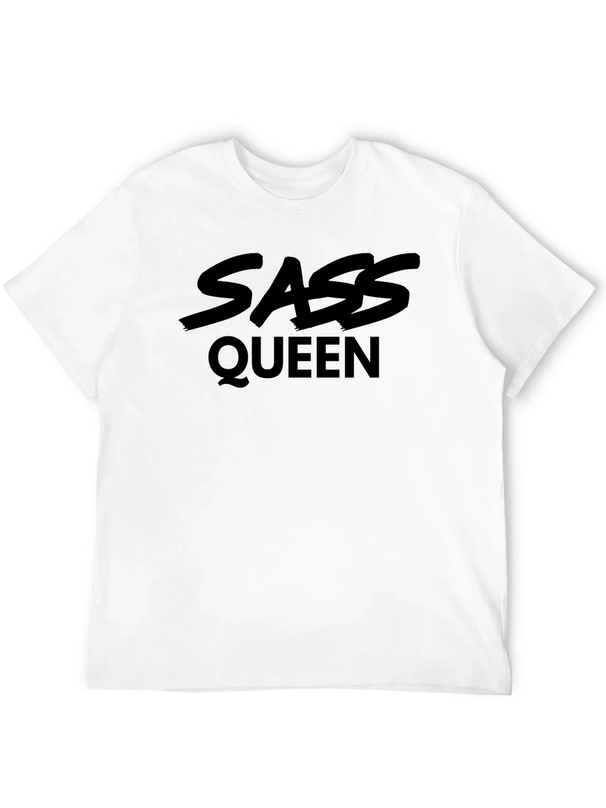 Sass Queen Black Graphic T-Shirt - Trendy & Bold product image 11