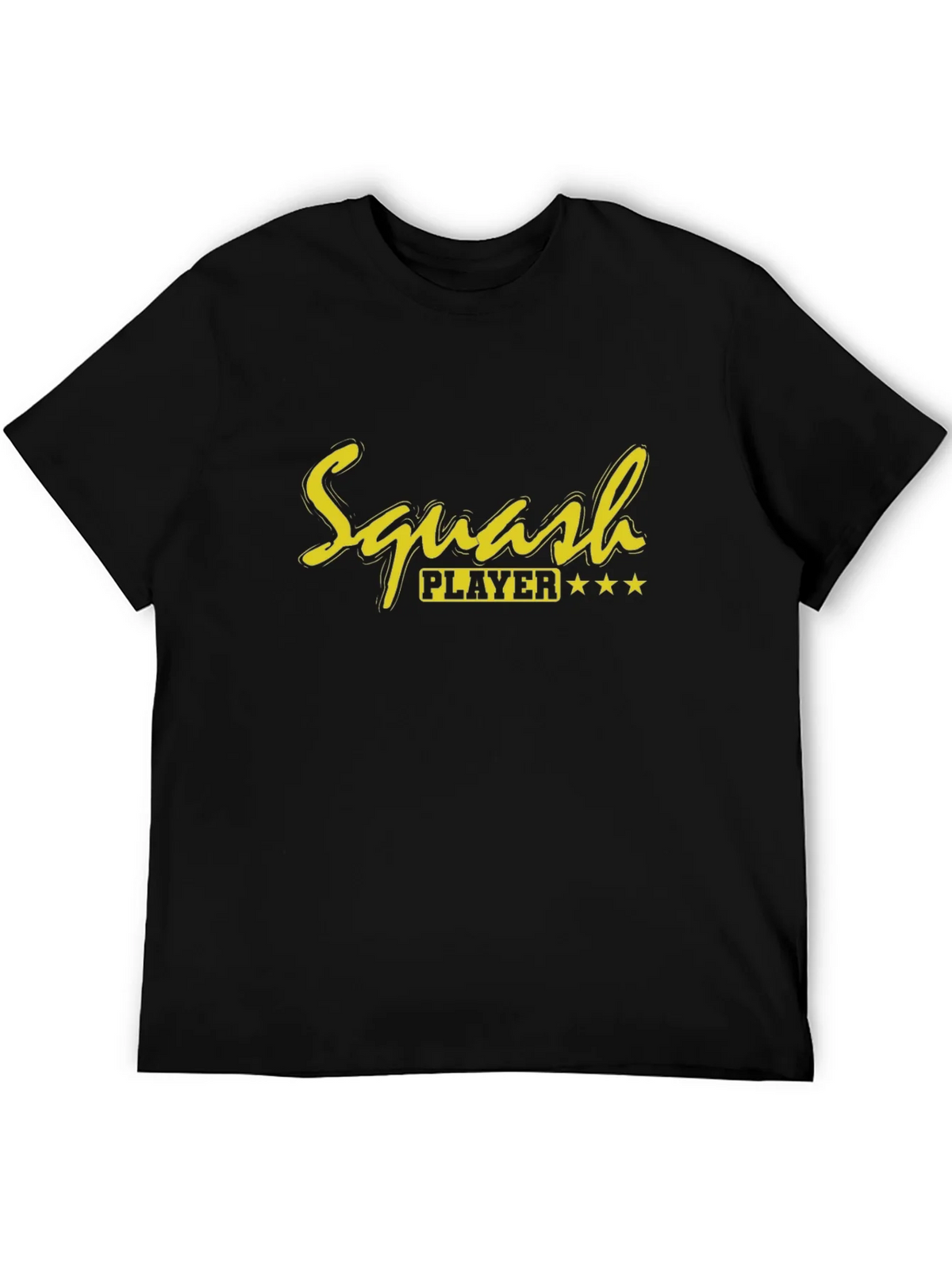 Squash Player Graphic Tee - Sporty & Stylish product image 5