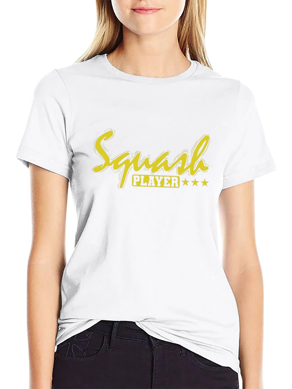 Squash Player Graphic Tee - Sporty & Stylish product image 8