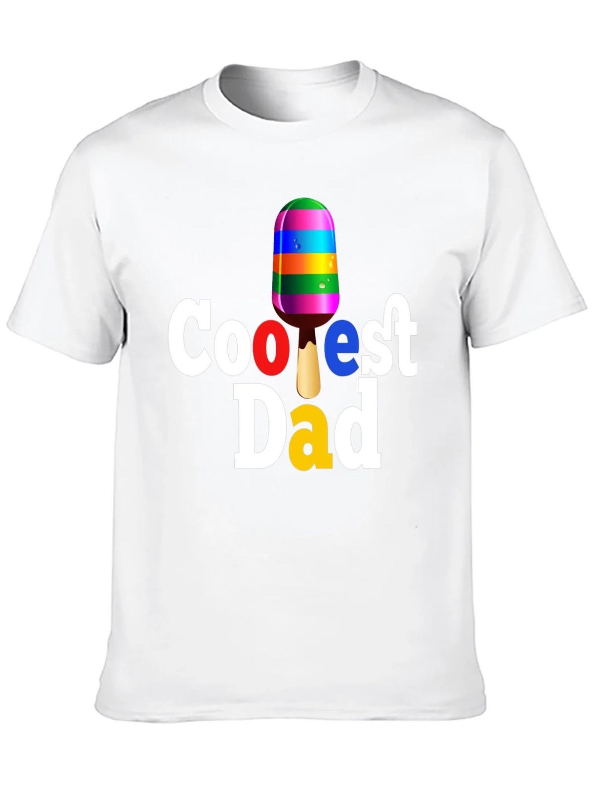 Coolest Dad T-Shirt - Novelty Popsicle Tee product image 9