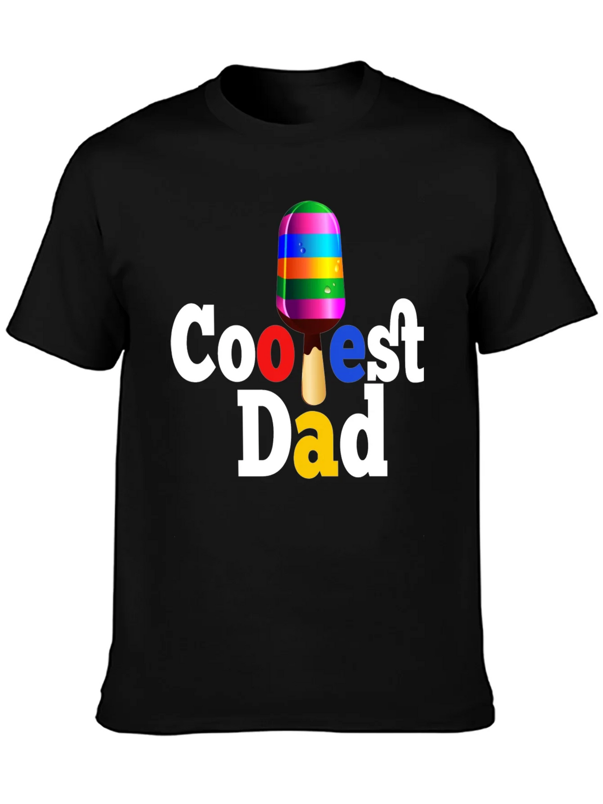 Coolest Dad T-Shirt - Novelty Popsicle Tee product image 3