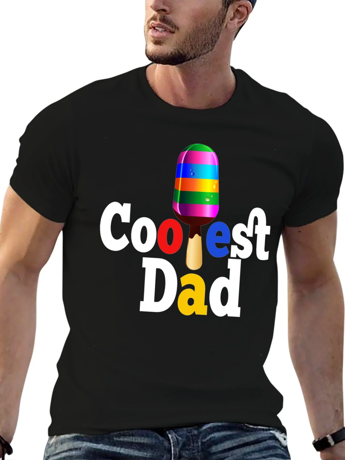 Coolest Dad T-Shirt - Novelty Popsicle Tee product image 6