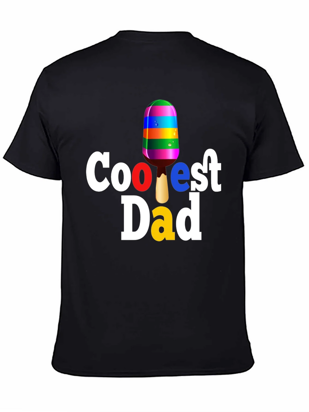 Coolest Dad T-Shirt - Novelty Popsicle Tee product image 4