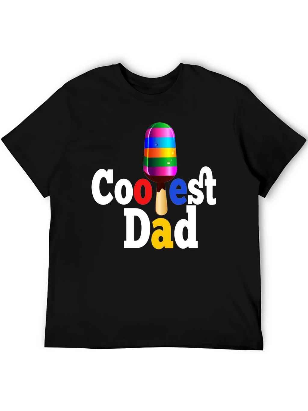 Coolest Dad T-Shirt - Novelty Popsicle Tee product image 5