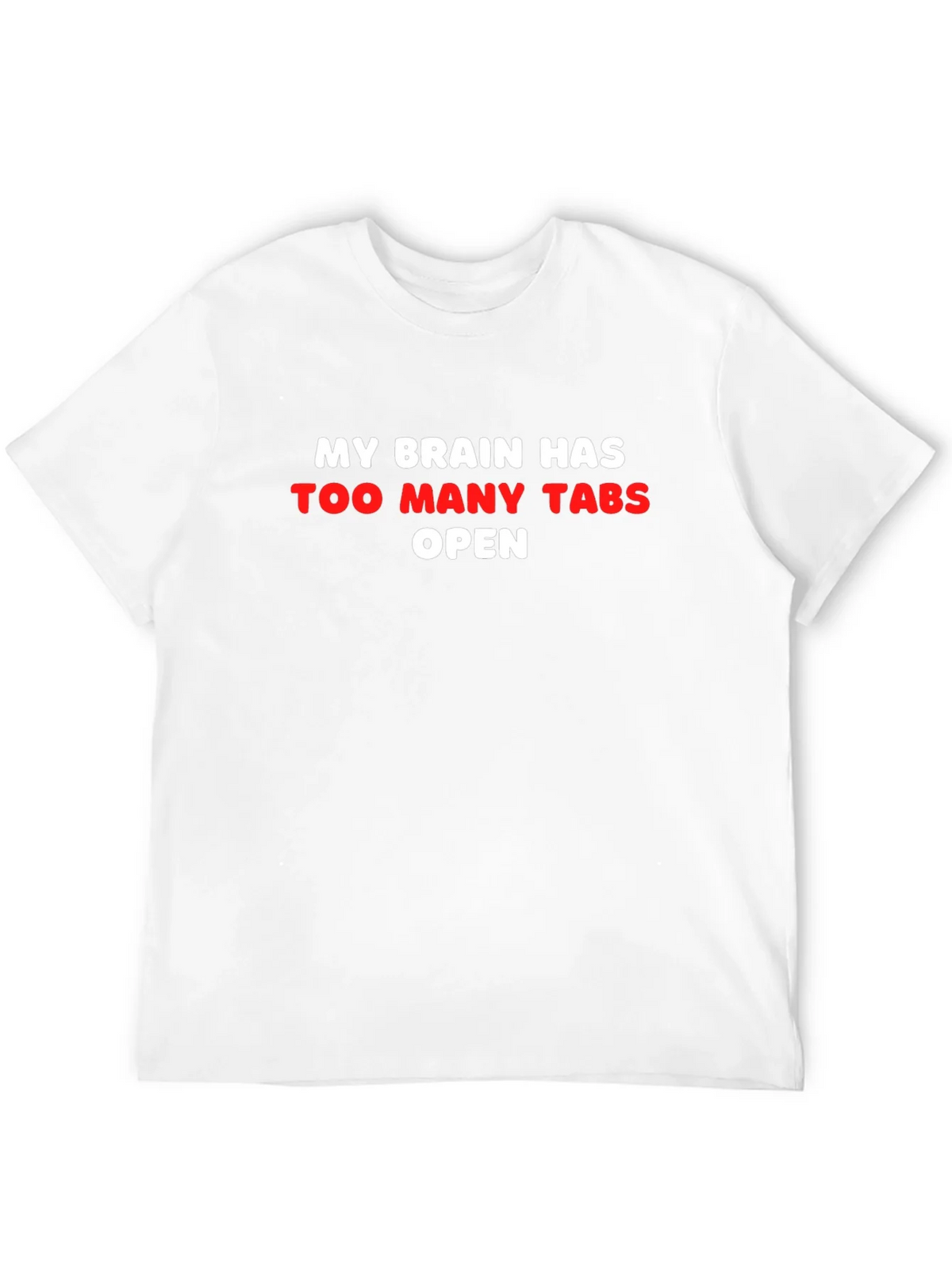 Funny Brain Tabs T-Shirt - Too Many Open Tee product image 9