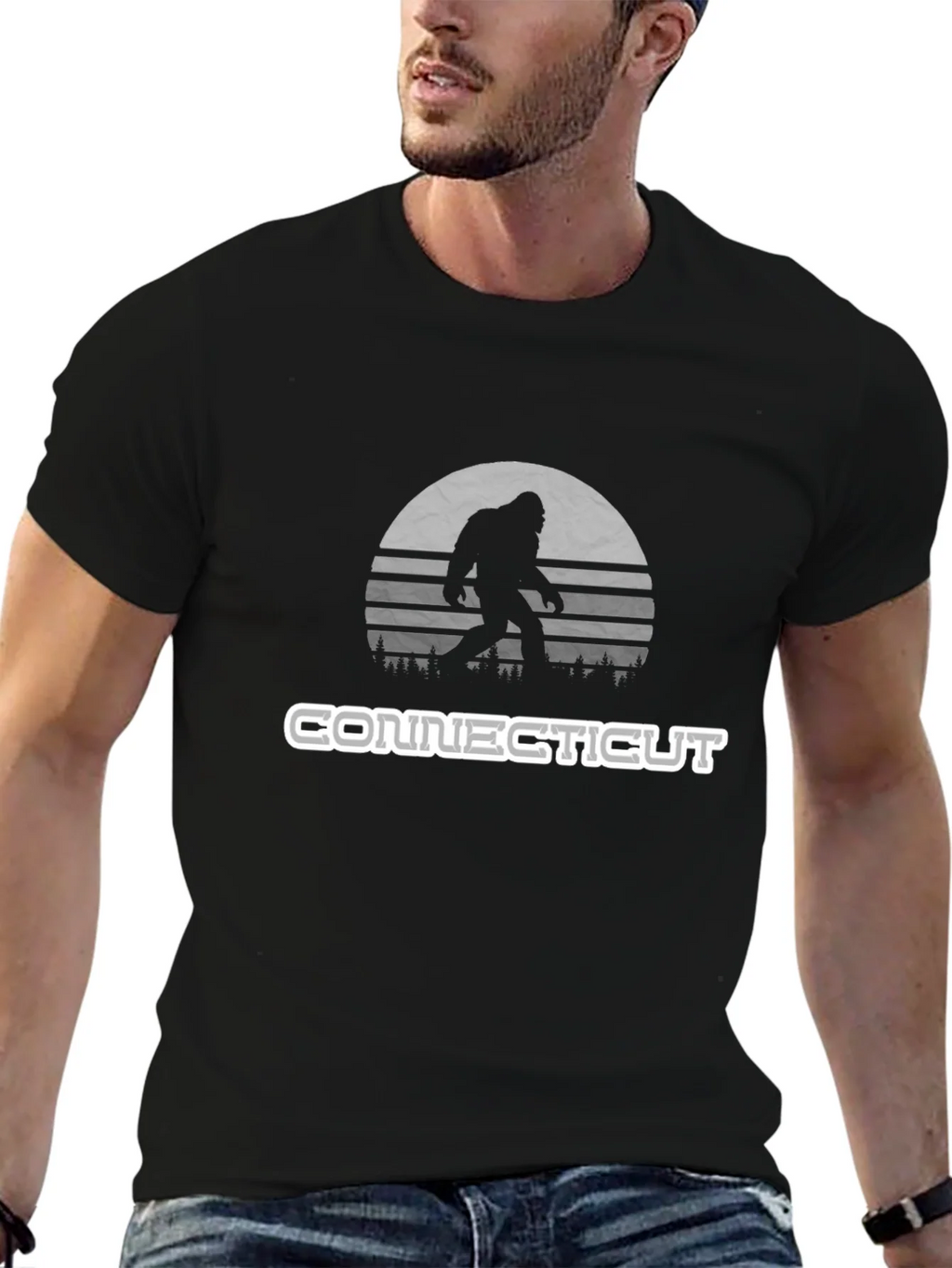 Connecticut Bigfoot T-Shirt product image 6