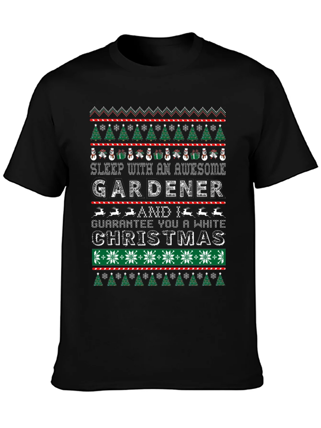 Awesome Gardener Christmas T-Shirt product image 3