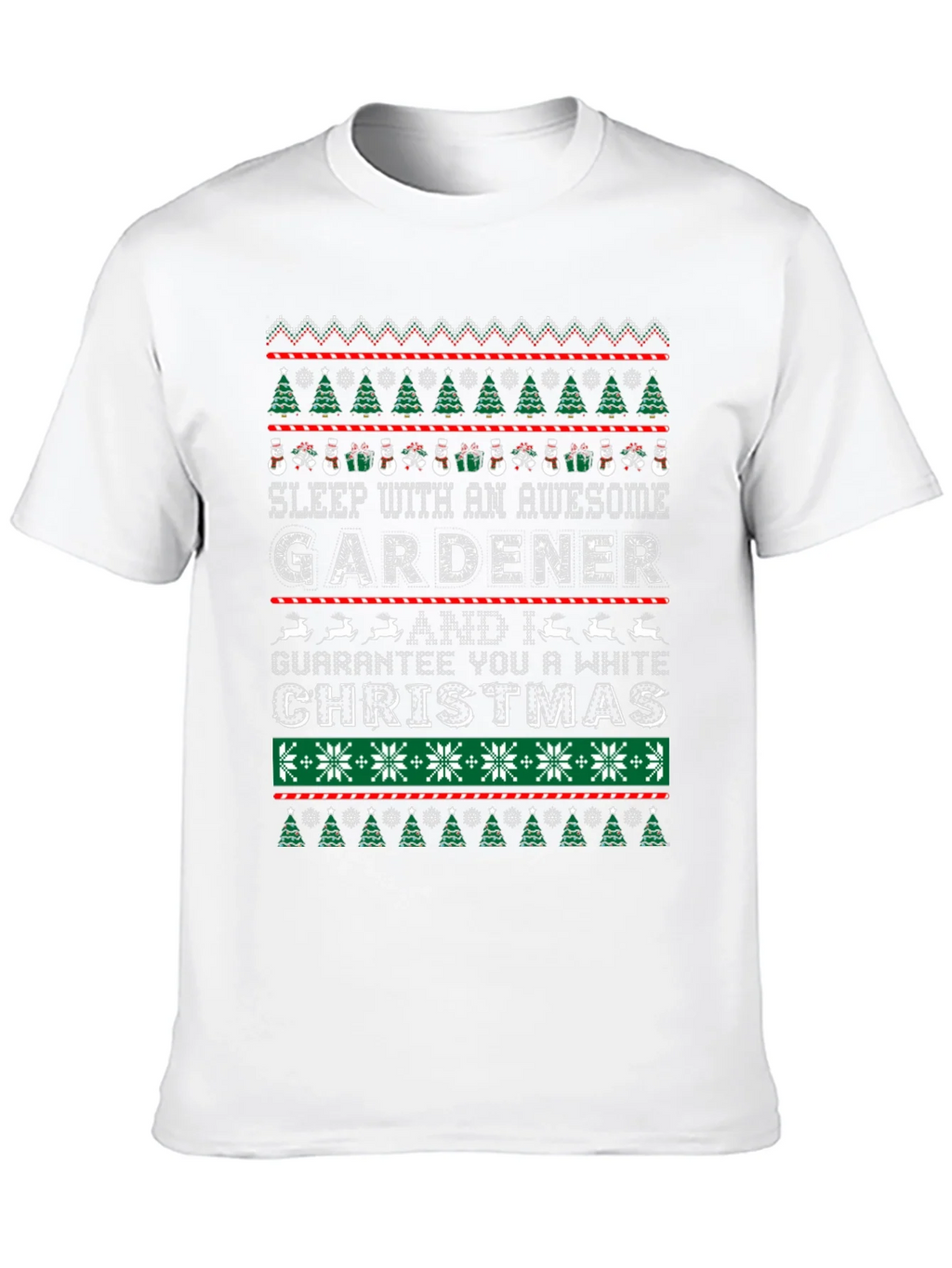 Awesome Gardener Christmas T-Shirt product image 9