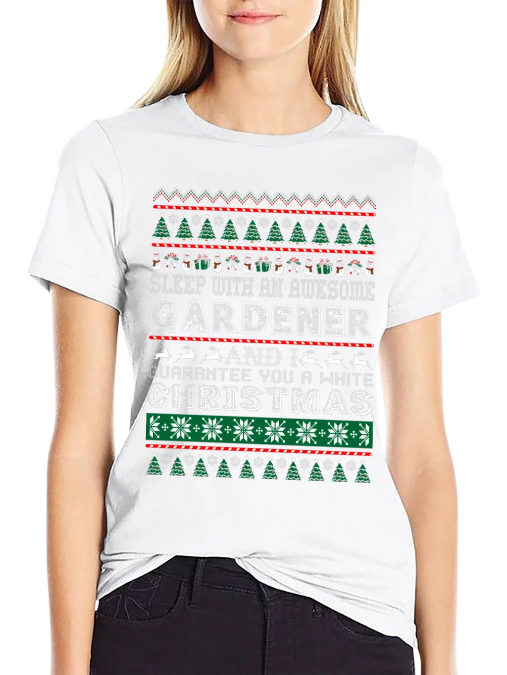 Awesome Gardener Christmas T-Shirt product image 8