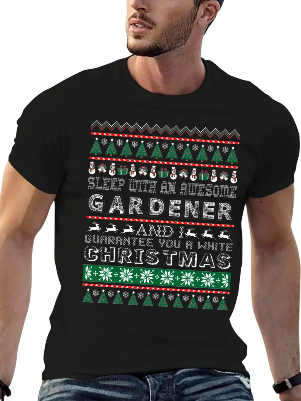 Awesome Gardener Christmas T-Shirt product image 6