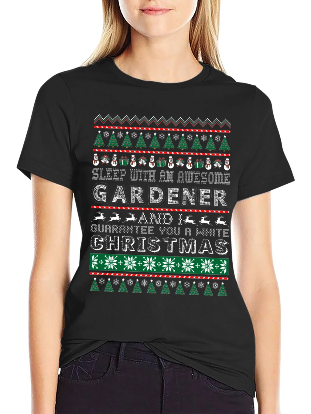 Awesome Gardener Christmas T-Shirt product image 2