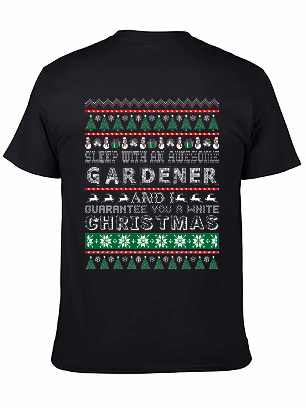 Awesome Gardener Christmas T-Shirt product image 4