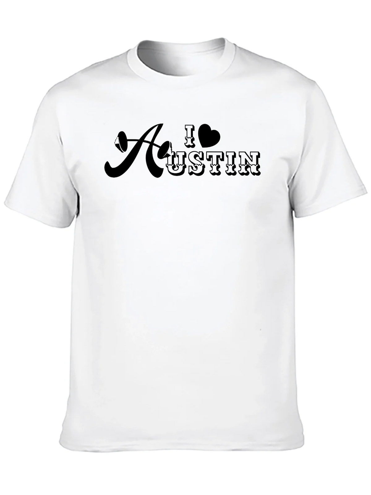 I Heart Austin Graphic Tee - Black product image 9