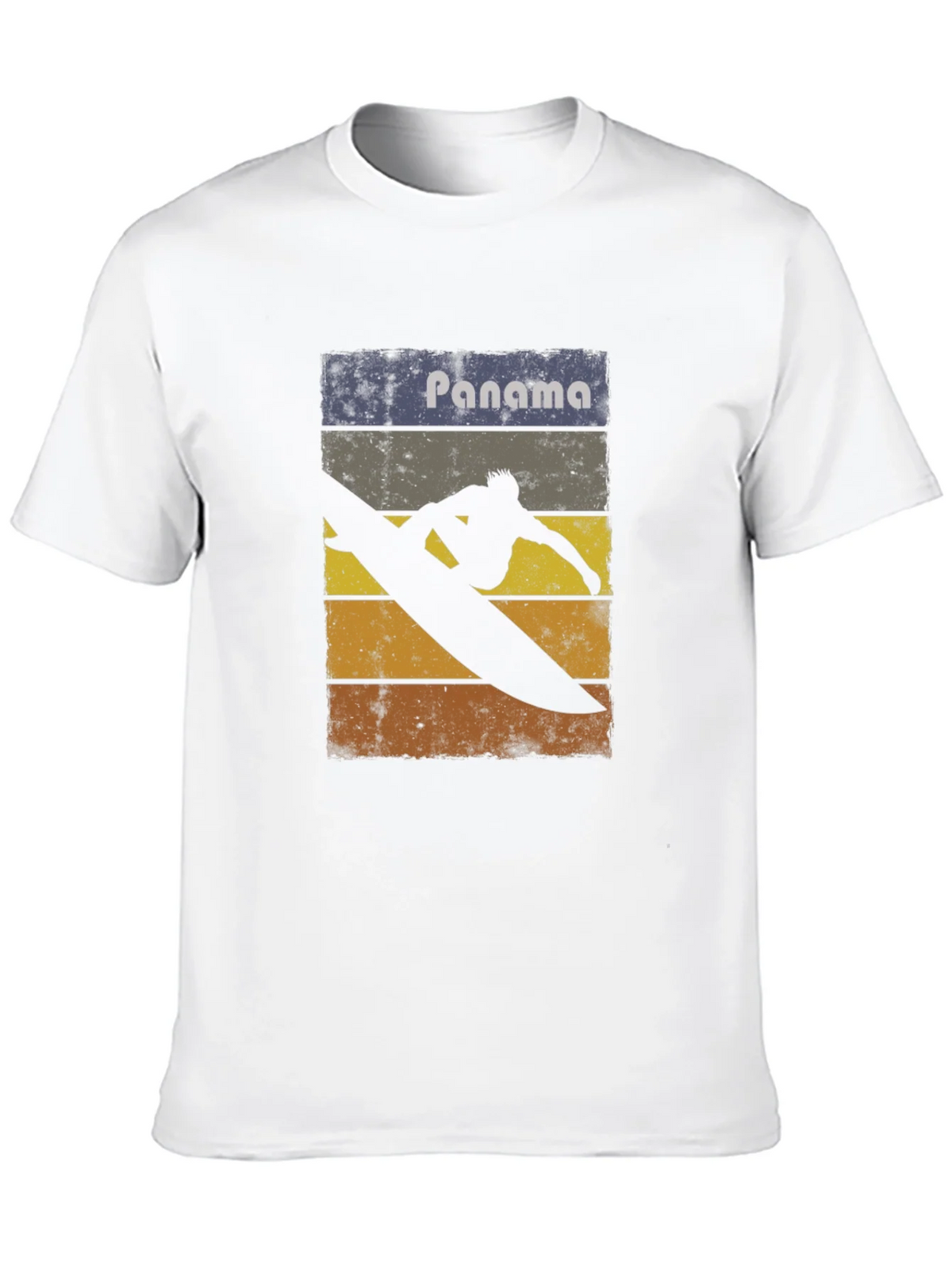 Panama Surfing Retro T-Shirt product image 4