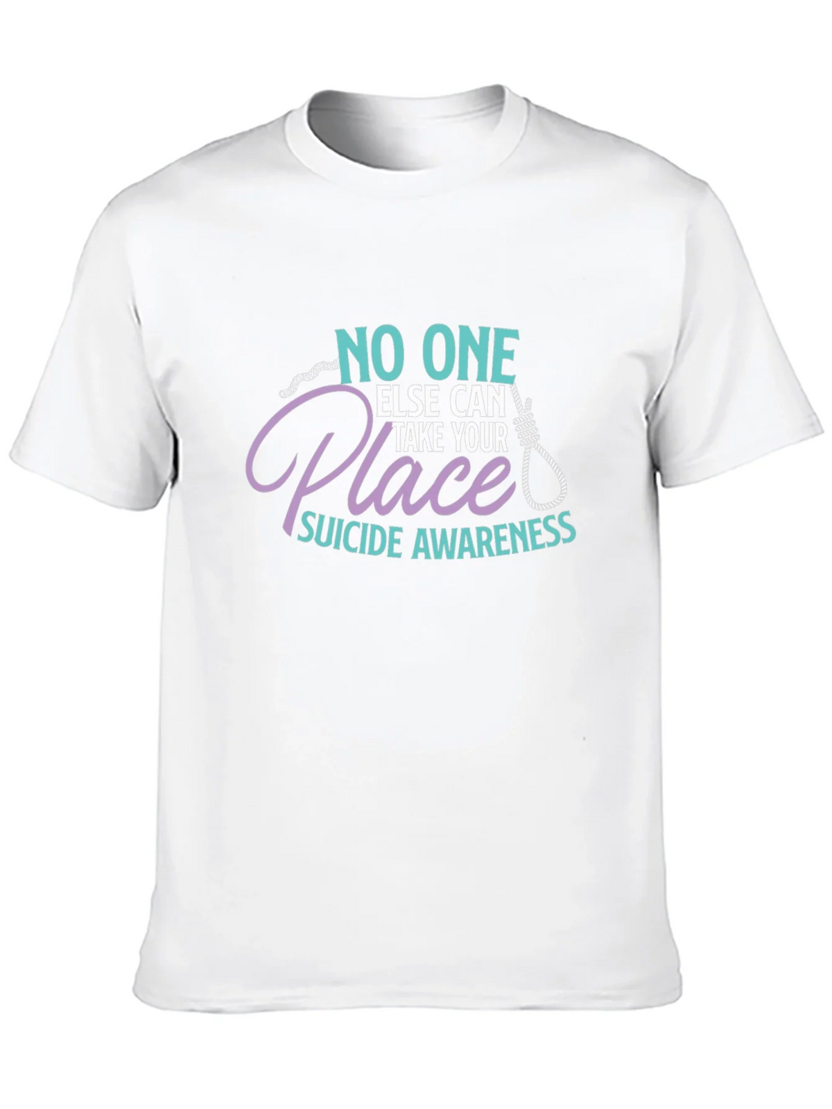 Suicide Awareness Graphic T-Shirt - No One Else Can Take product image 9