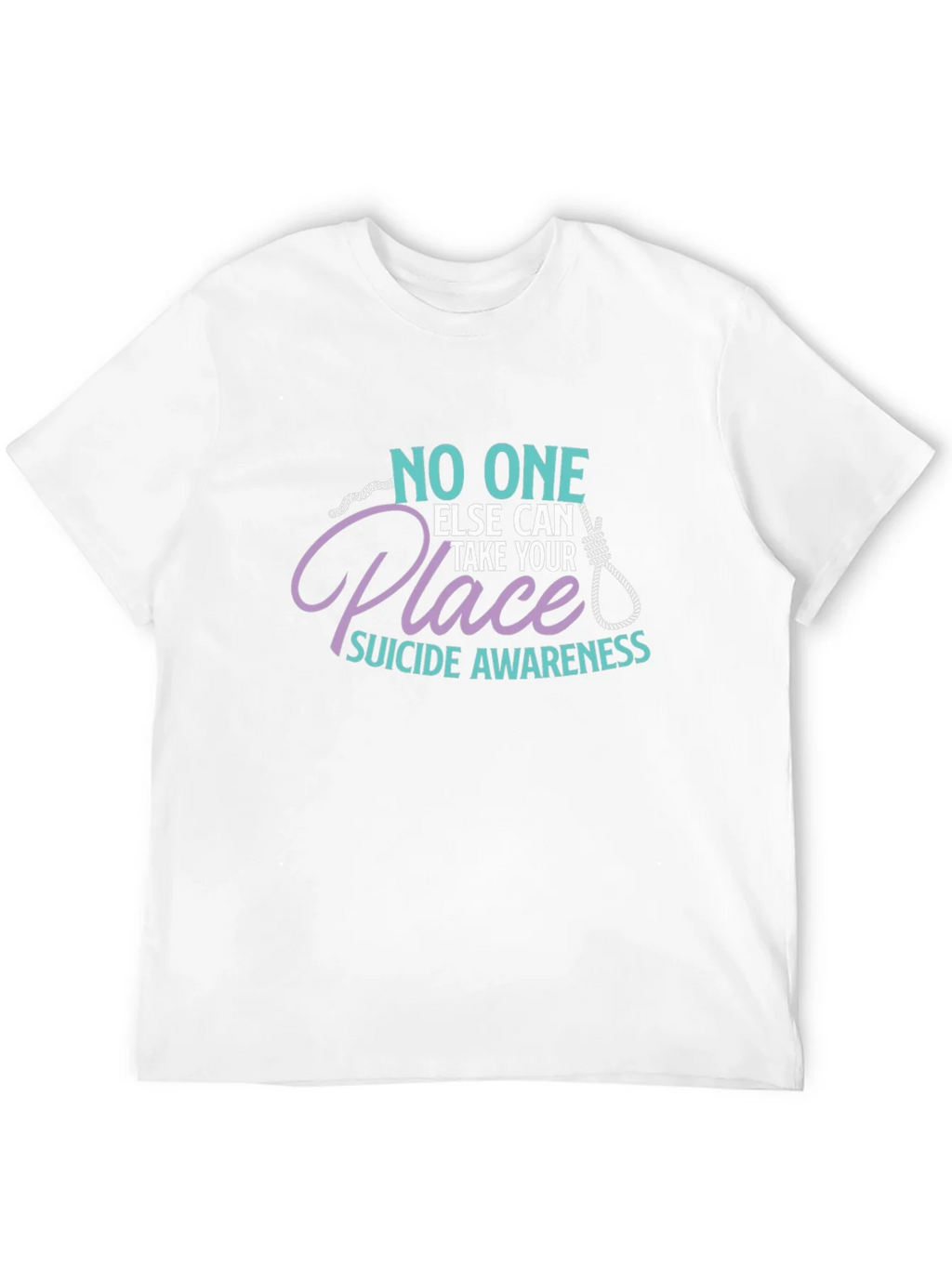 Suicide Awareness Graphic T-Shirt - No One Else Can Take product image 11
