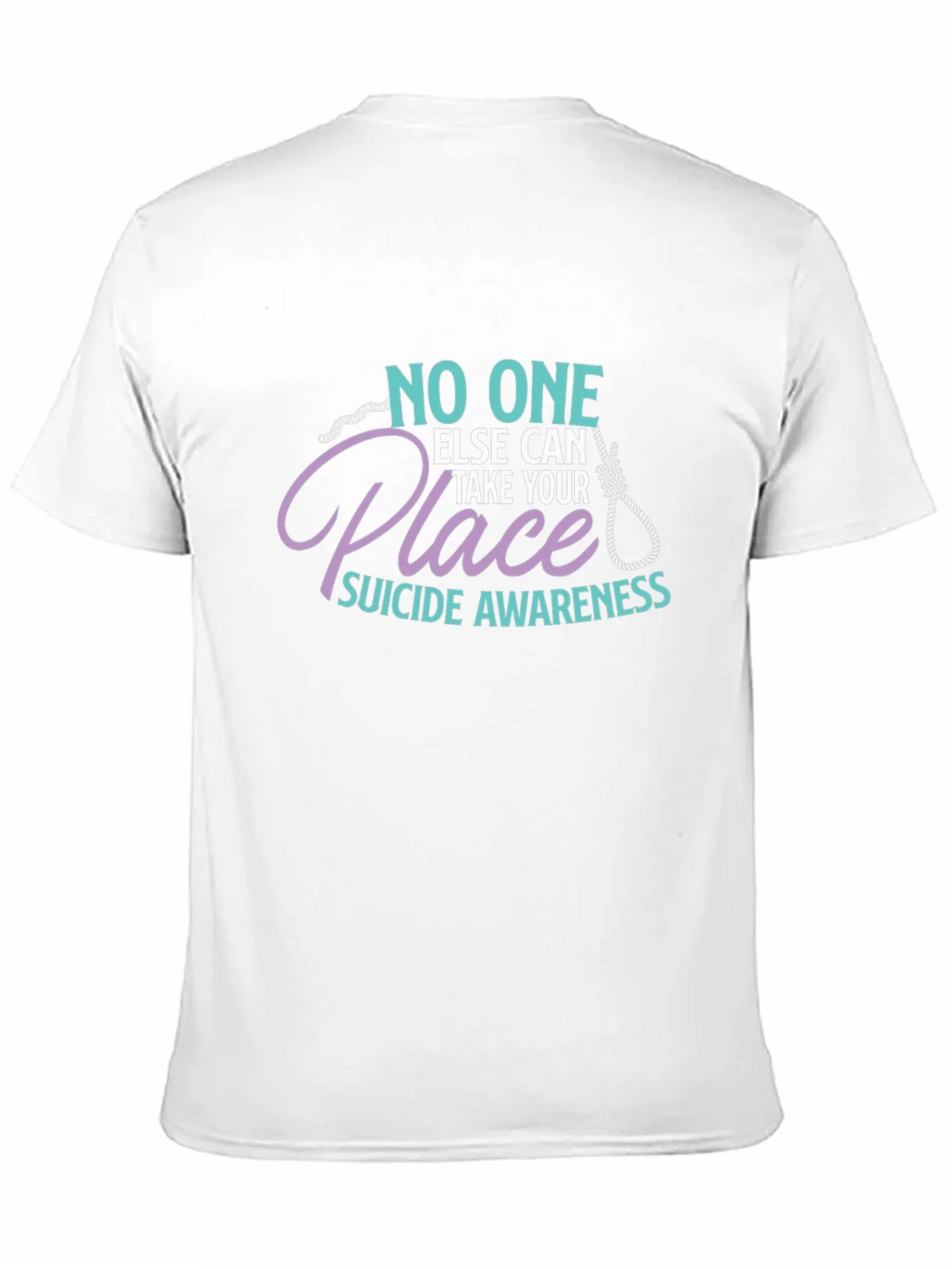 Suicide Awareness Graphic T-Shirt - No One Else Can Take product image 10