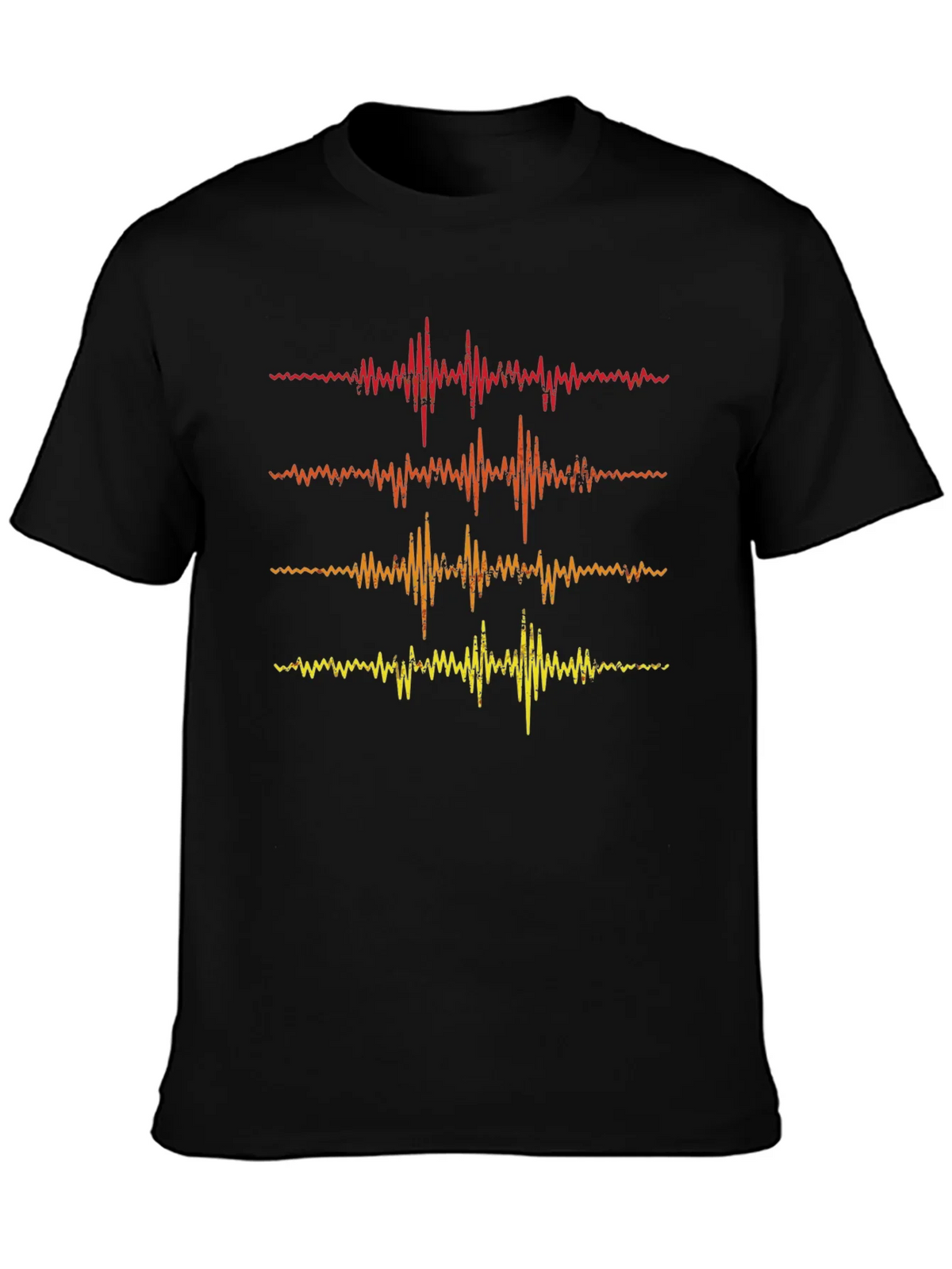 Retro Sound Wave Graphic Tee product image 3