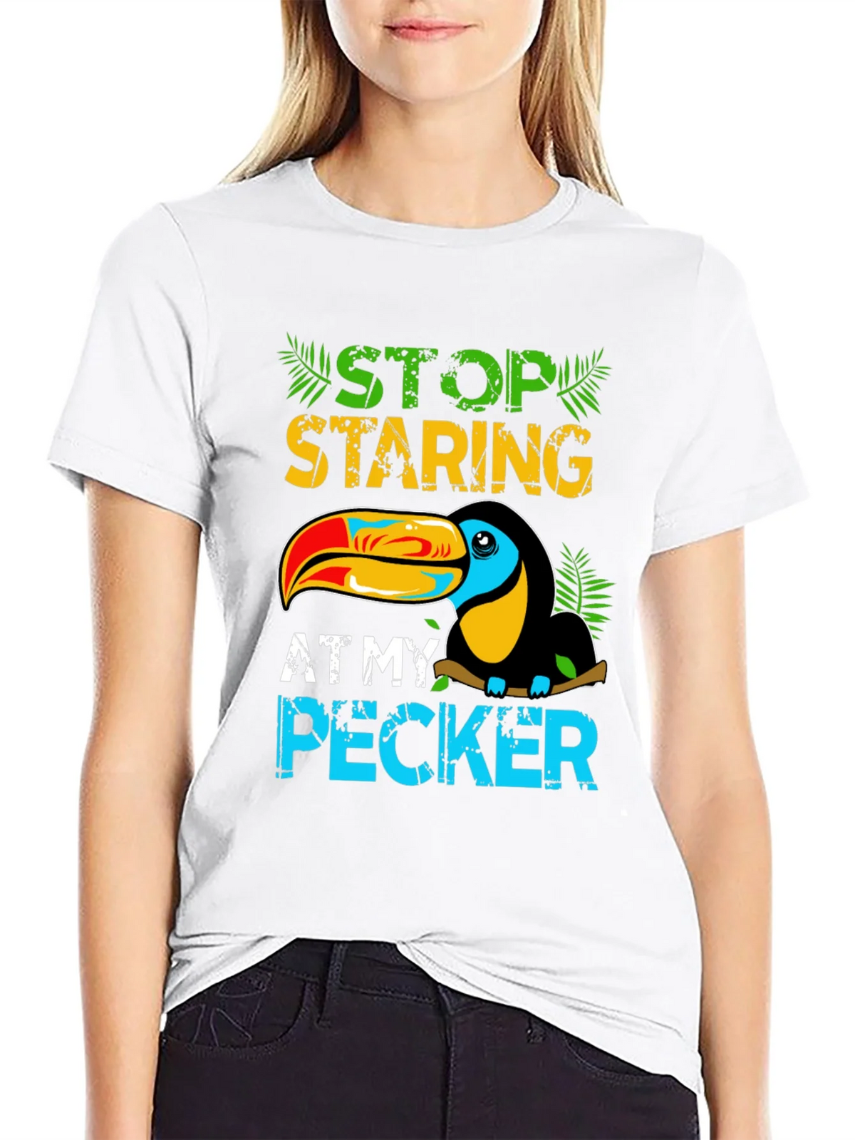 Funny Toucan T-Shirt - Stop Staring! product image 8