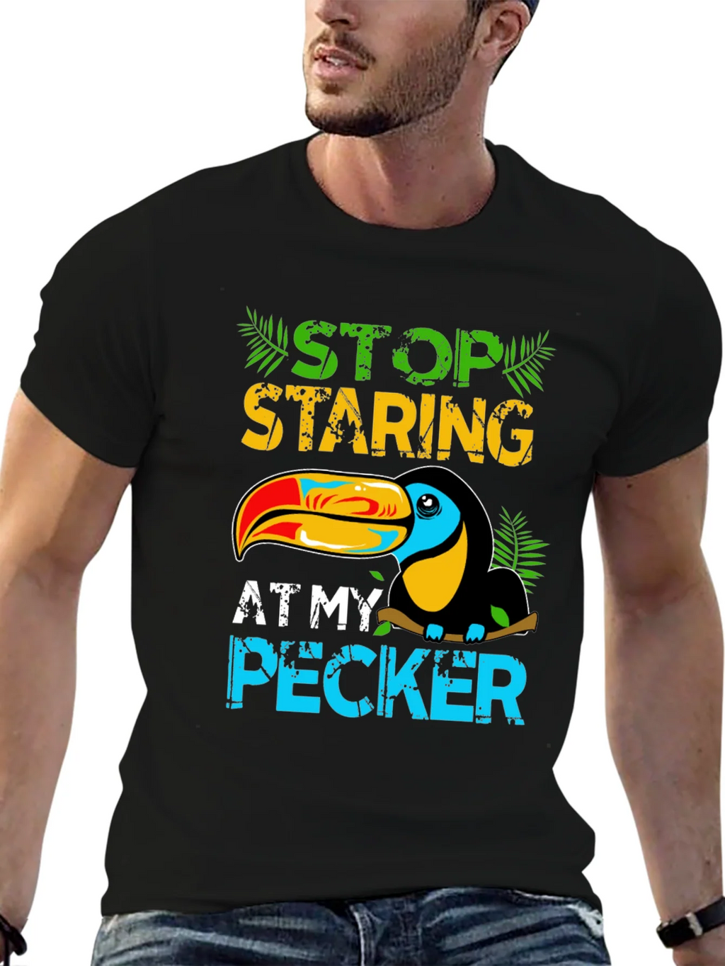 Funny Toucan T-Shirt - Stop Staring! product image 6