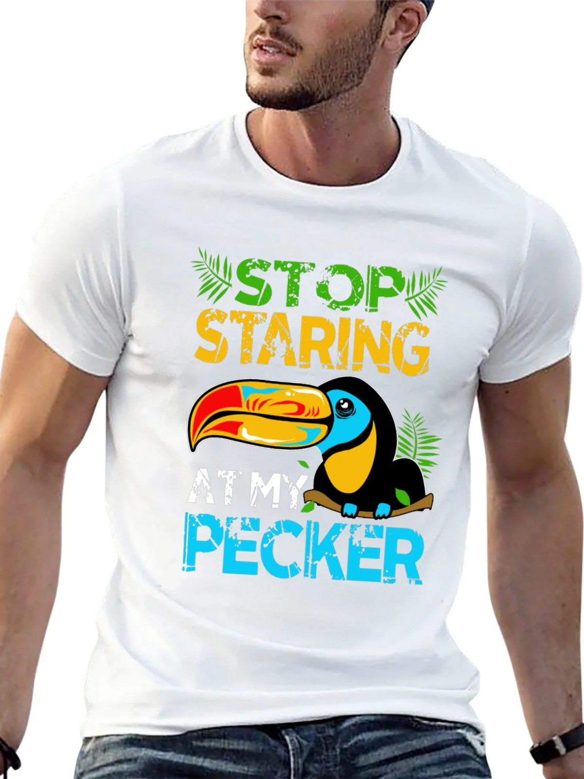 Funny Toucan T-Shirt - Stop Staring! product image 12
