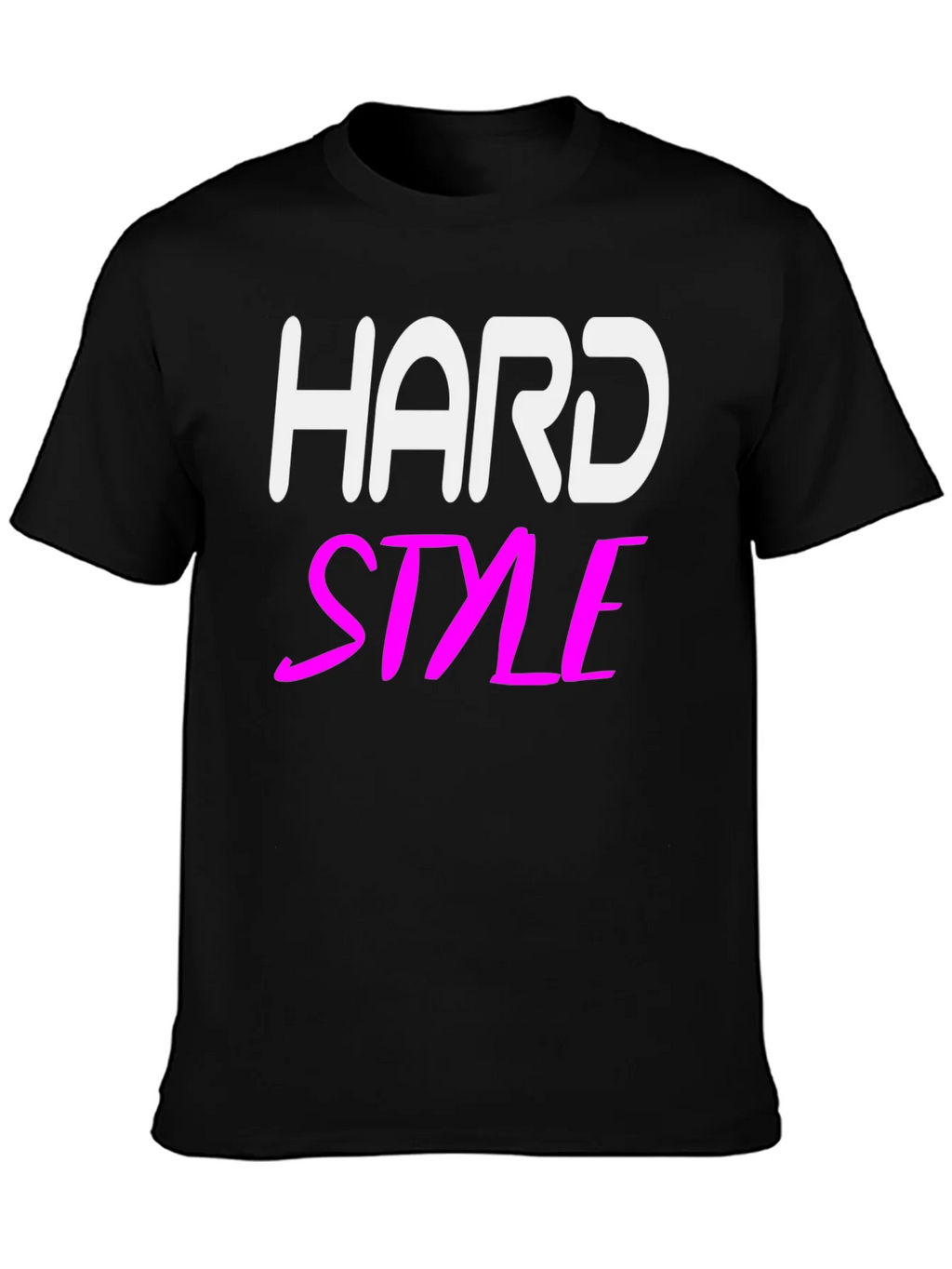 Hard Style Graphic Tee - Black Cotton T-Shirt product image 2