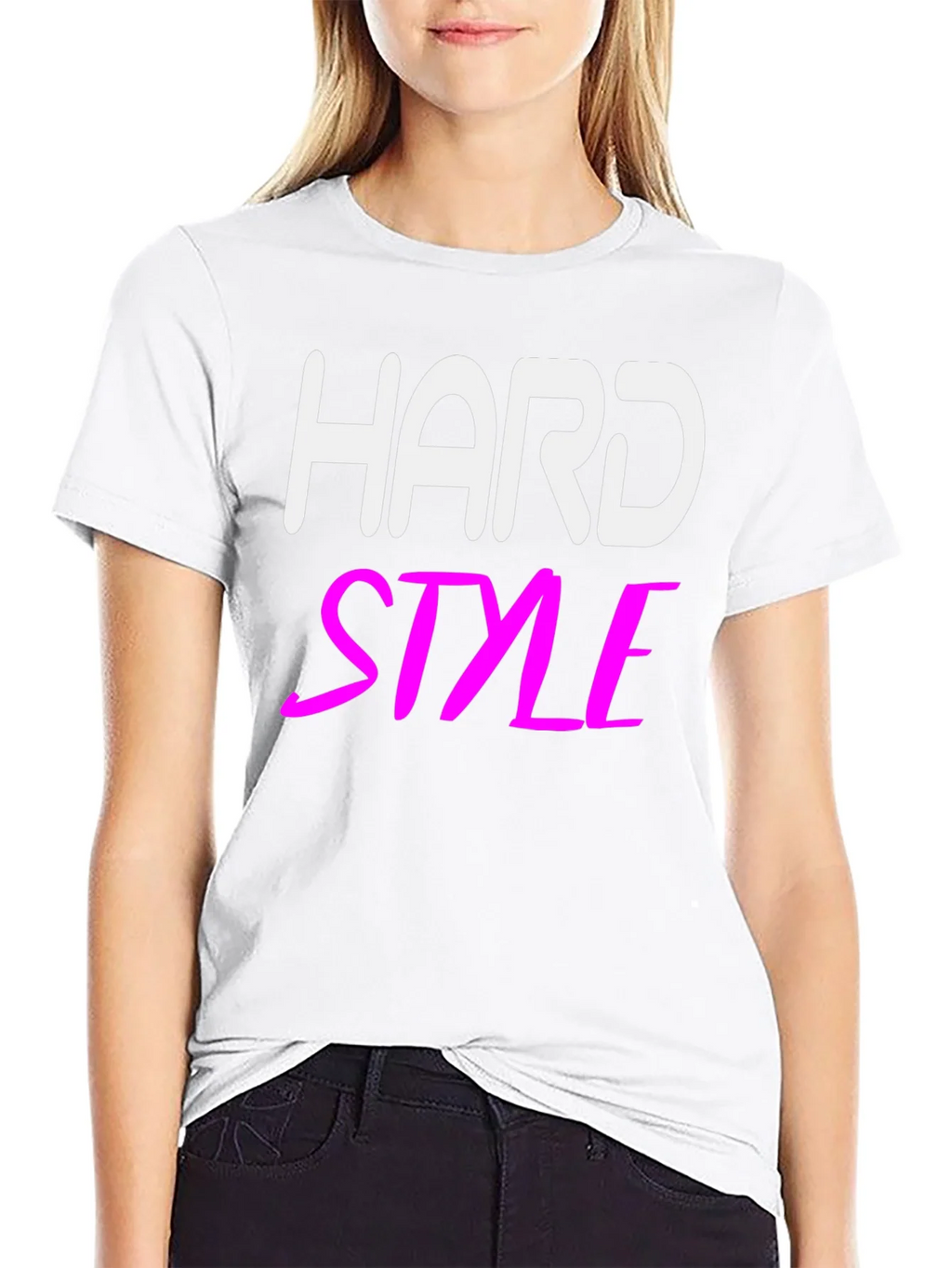 Hard Style Graphic Tee - Black Cotton T-Shirt product image 4