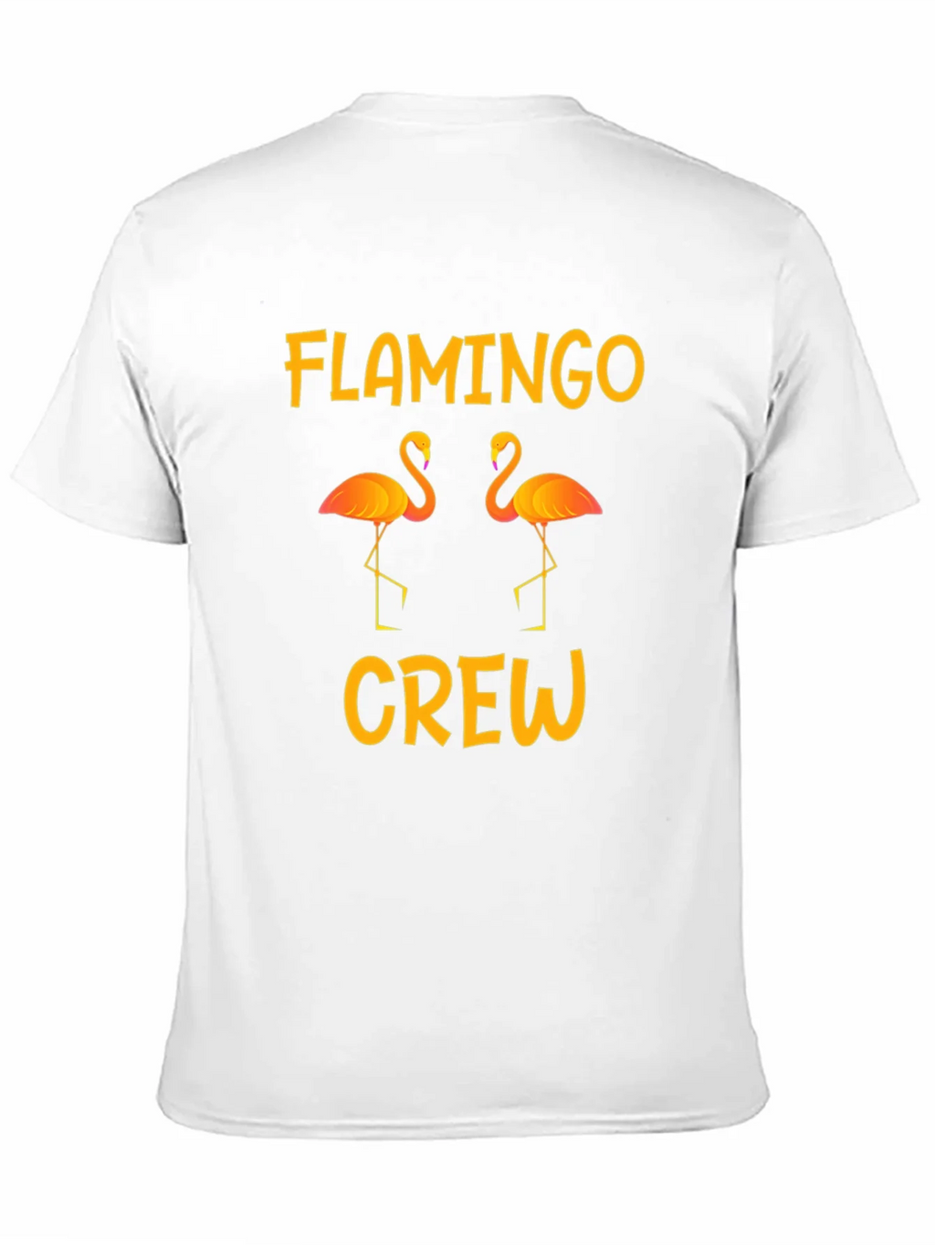 Flamingo Crew Graphic Tee - Tropical Summer Vibes product image 6