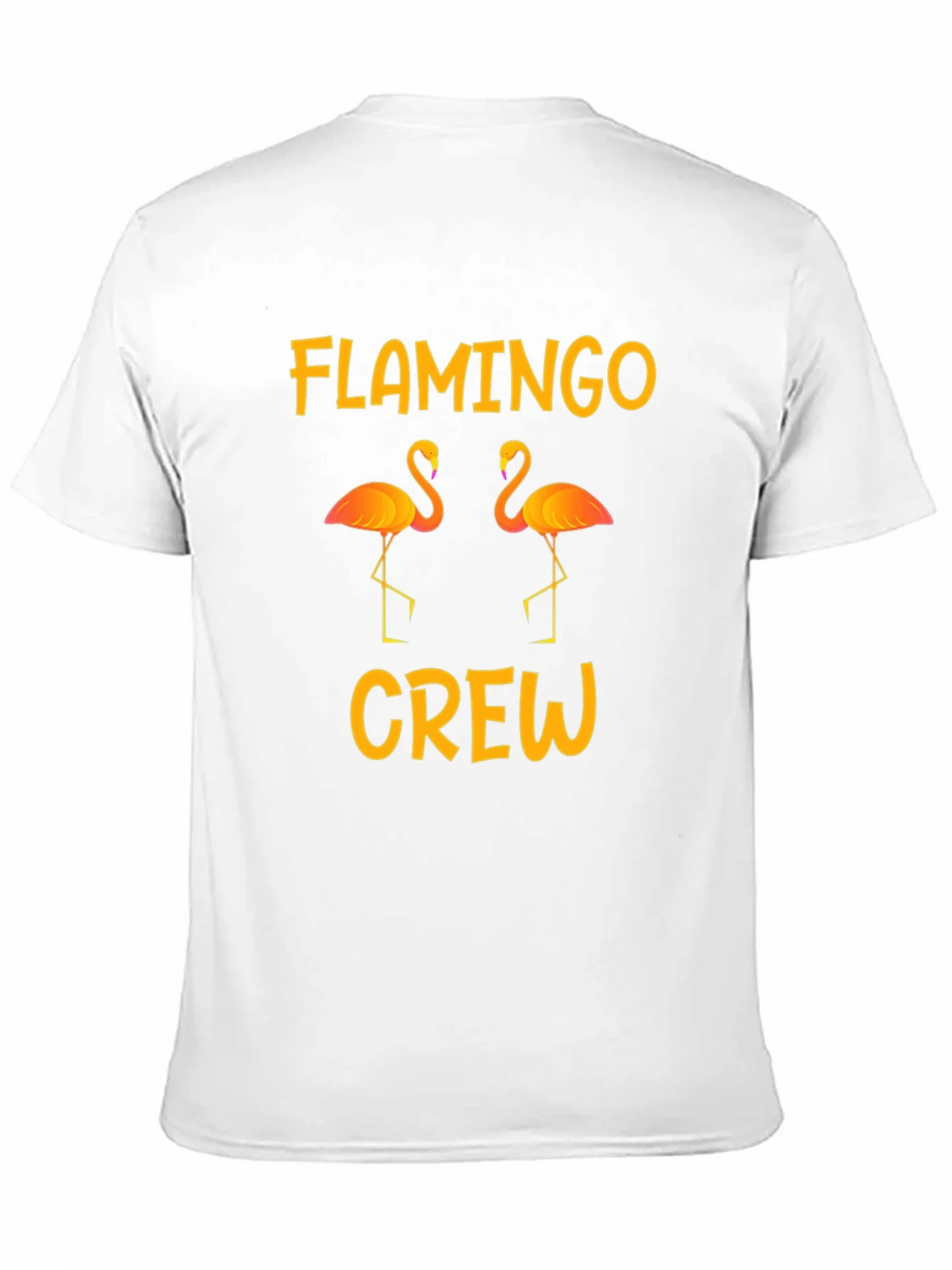 Flamingo Crew Graphic Tee - Tropical Summer Vibes product image 6