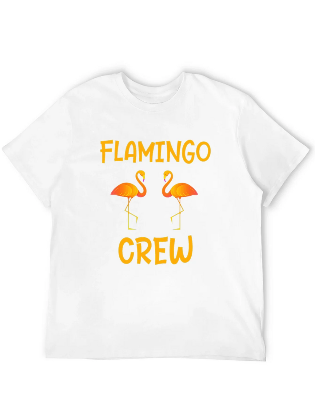 Flamingo Crew Graphic Tee - Tropical Summer Vibes product image 7