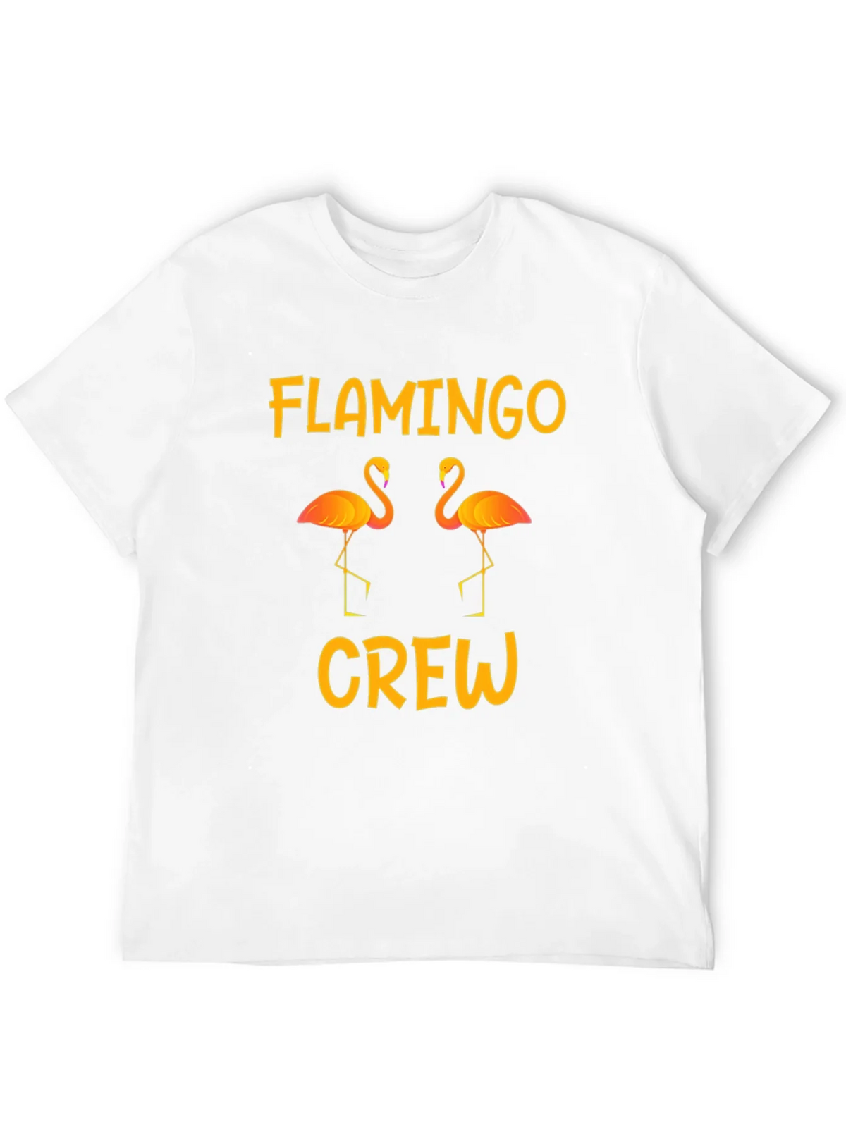 Flamingo Crew Graphic Tee - Tropical Summer Vibes product image 7