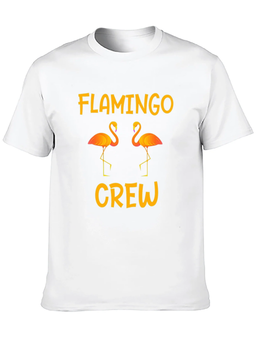 Flamingo Crew Graphic Tee - Tropical Summer Vibes product image 5