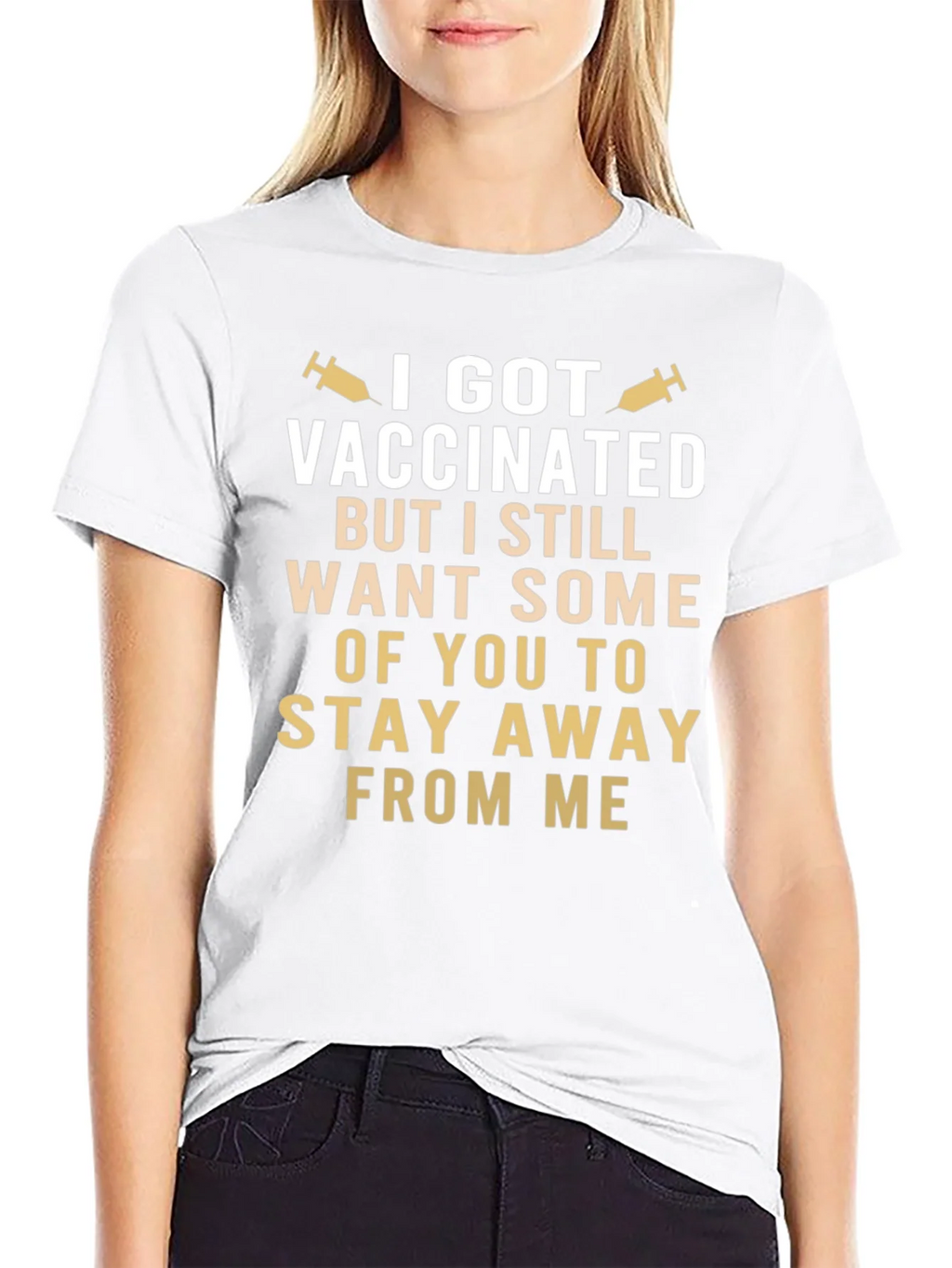 Funny Vaccinated Graphic Tee product image 8