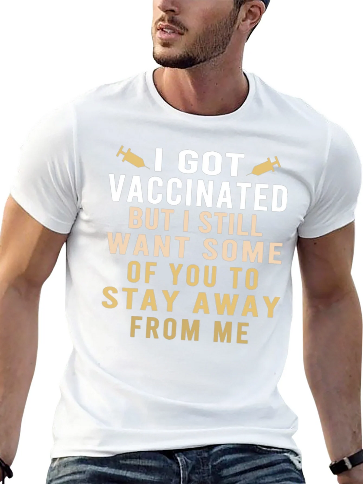 Funny Vaccinated Graphic Tee product image 12