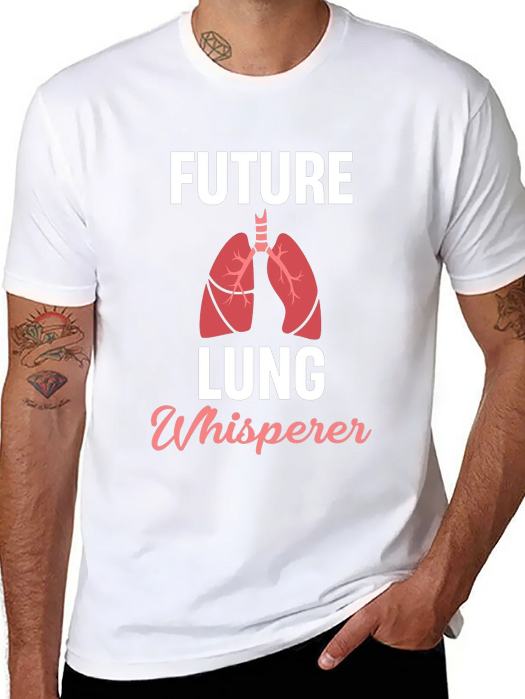 Future Lung Whisperer T-Shirt - Medical Humor product image 4