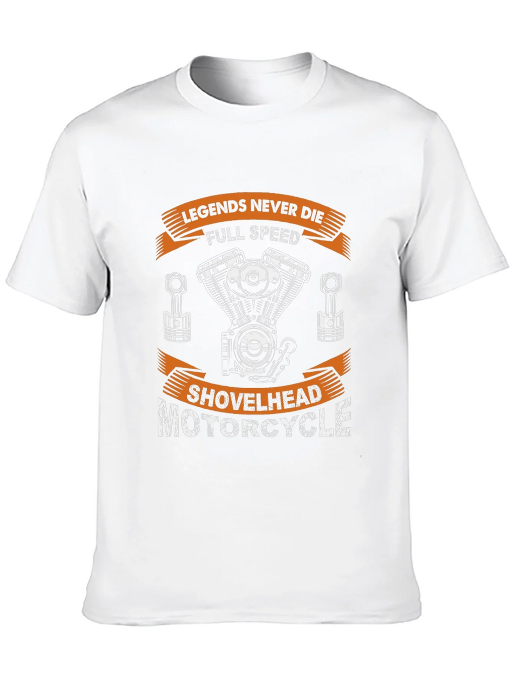 Legends Never Die Motorcycle Shovelhead T-Shirt product image 9