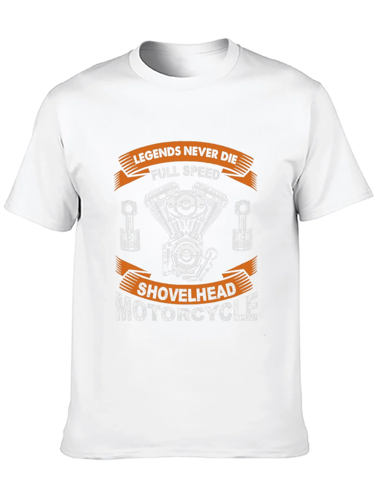 Legends Never Die Motorcycle Shovelhead T-Shirt product image 9